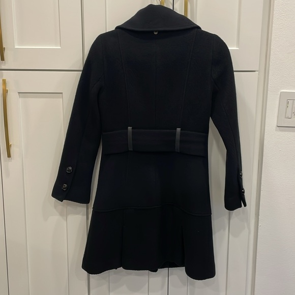 Mackage Wool Blend Black Peacoat - Picture 5 of 15